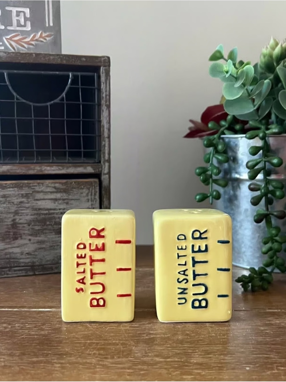 New Butter Sticks Salt and Pepper Shaker Set